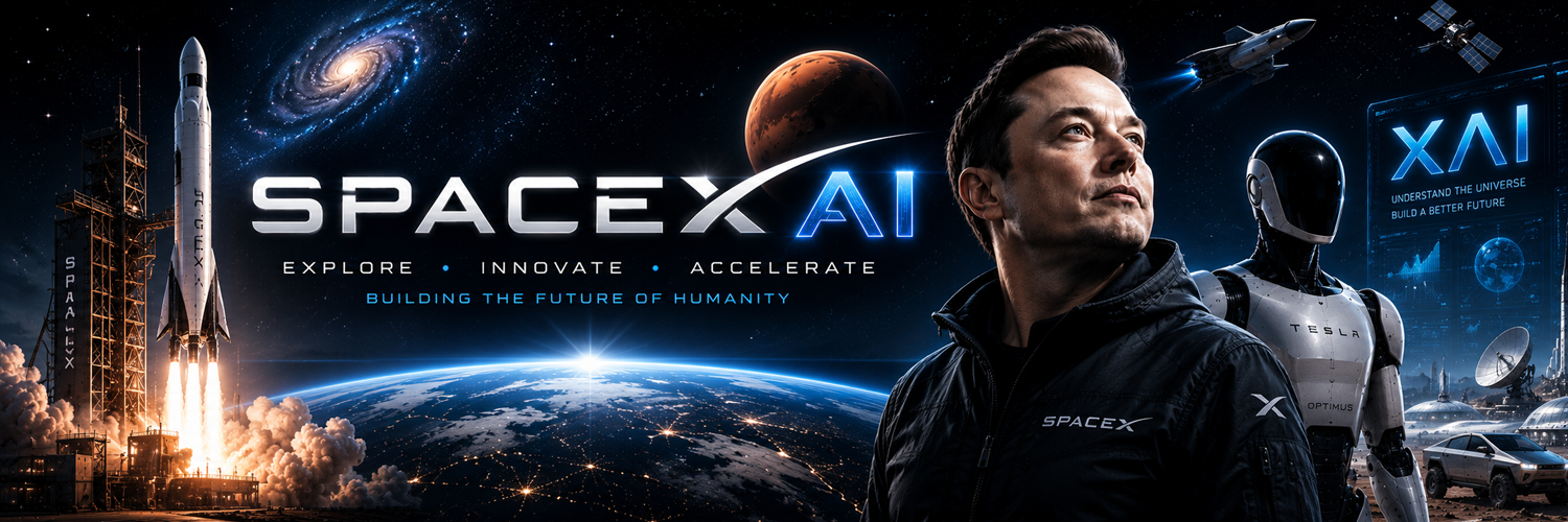 SpaceX AI banner