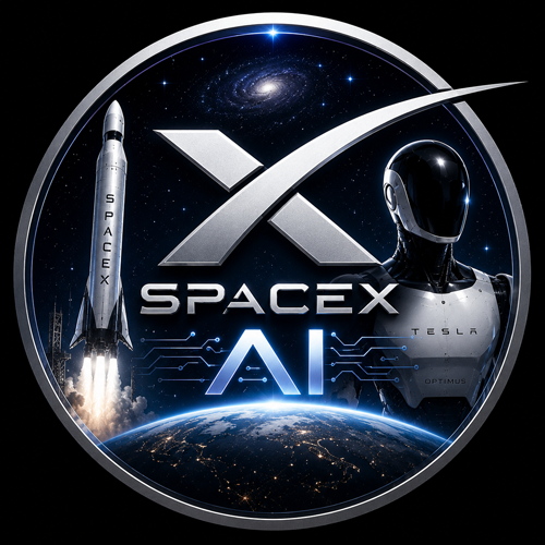 SpaceX AI logo
